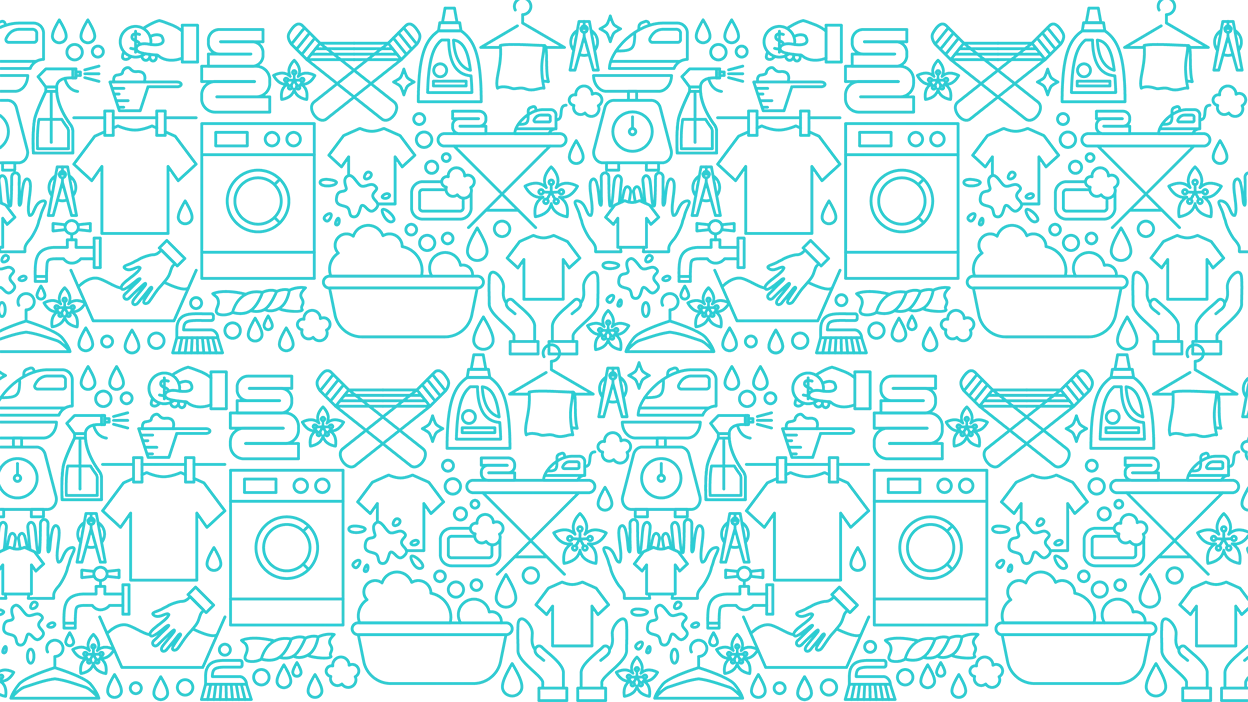 laundry icon background for spinzy laundry services.